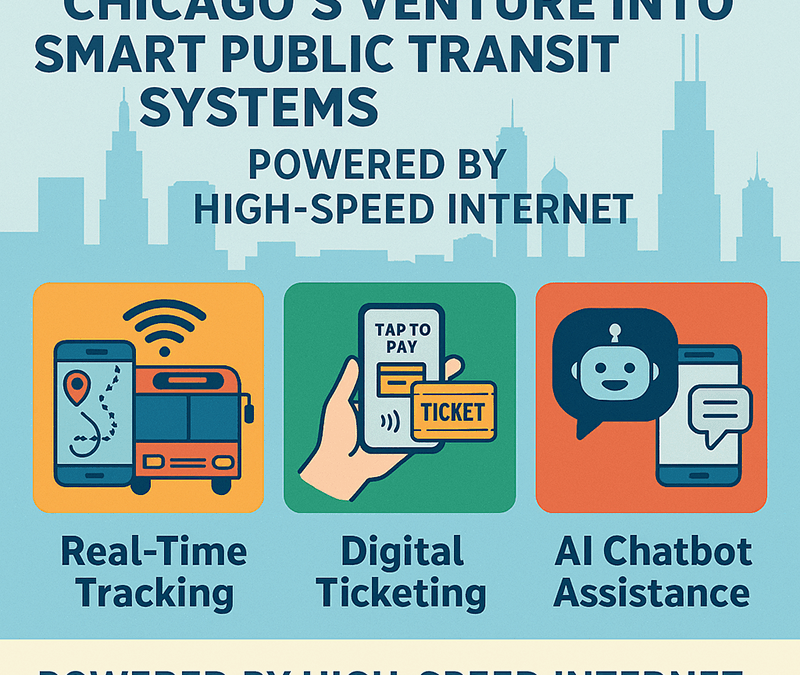 Chicago’s Venture into Smart Public Transit Systems Powered by High-Speed Internet