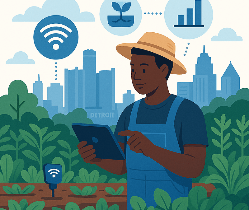 How High-Speed Internet is Growing Detroit’s Urban Farming Future