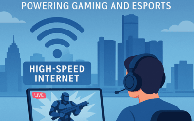 How High-Speed Internet is Powering Gaming and eSports in the Motor City