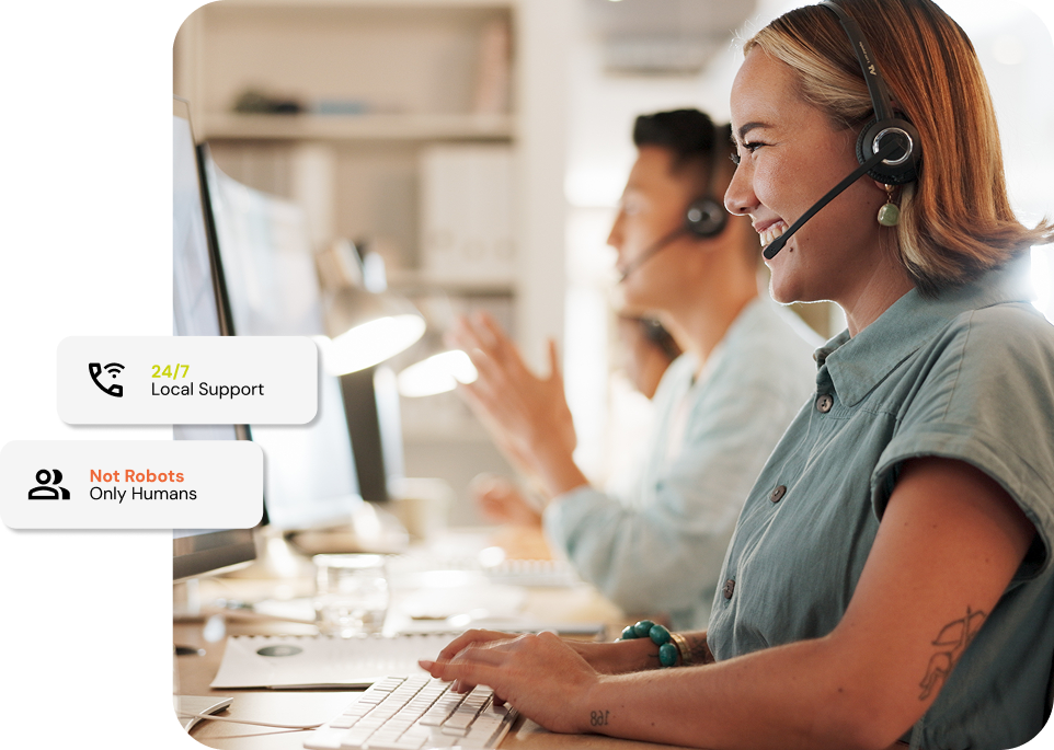 24/7 network management and monitoring